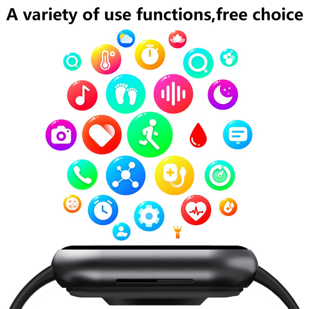 Smartwatch med Fitness Tracker og Sundhedsovervågning 6