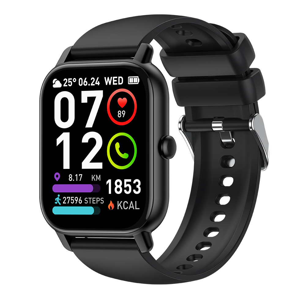 Smartwatch med Glukoseovervågning og Fitness Tracking 0
