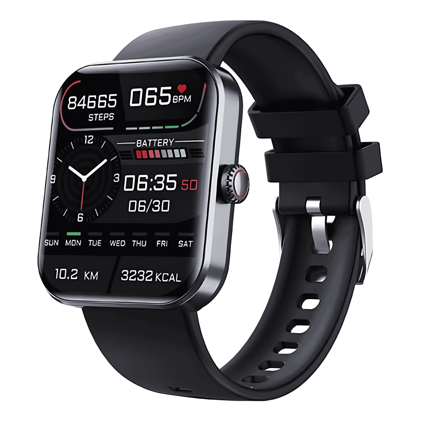 Smartwatch med Glukoseovervågning og Fitness Tracking 1