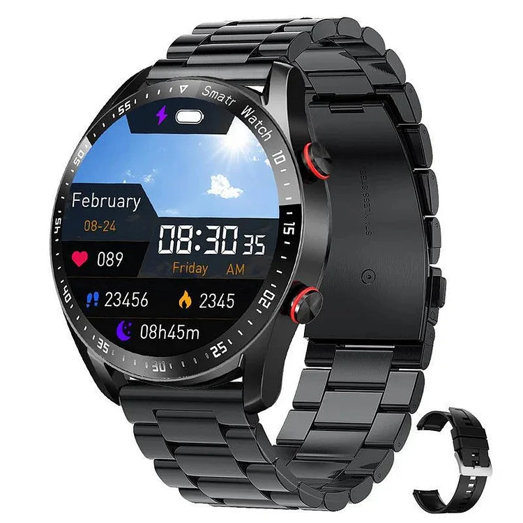 Smartwatch til blodsukkerovervågning og sundhedsovervågning 0
