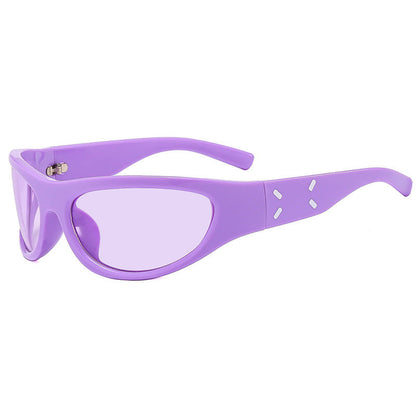 Solbriller Dame Sporty Design med UV-Beskyttelse 5
