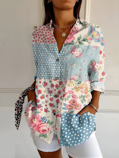 Sommerbluser Dame med Finurlige Print - Bluser til Kvinder med Legende Design 2