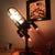 Steampunk Raket Lampe