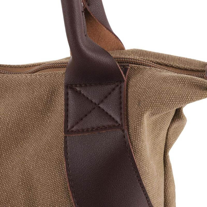 Stor Lomme Lærred Taske