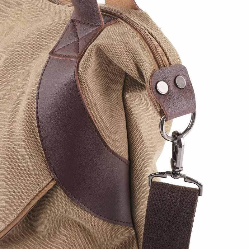 Stor Lomme Lærred Taske