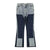 Herre Blussede Jeans Streetwear Denim med Patchwork Design 4