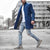 Overgangsjakke Dame Elegant Unik Design Varm Vinterjakke Kvalitetsstof 4