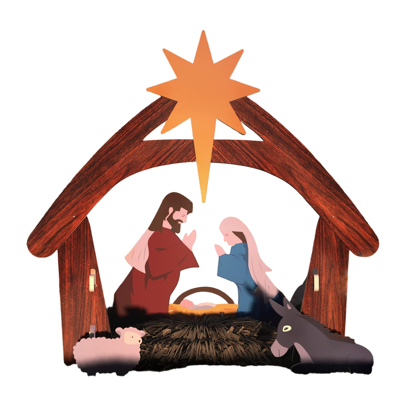 Udendørs Julekrybbe Udstilling 2