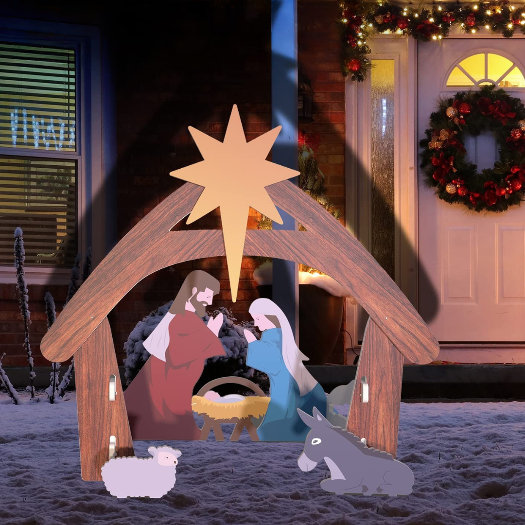 Udendørs Julekrybbe Udstilling 3