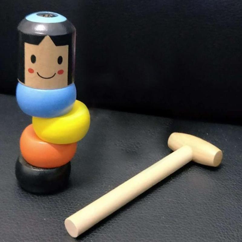 Udødelig Daruma Trælegetøj