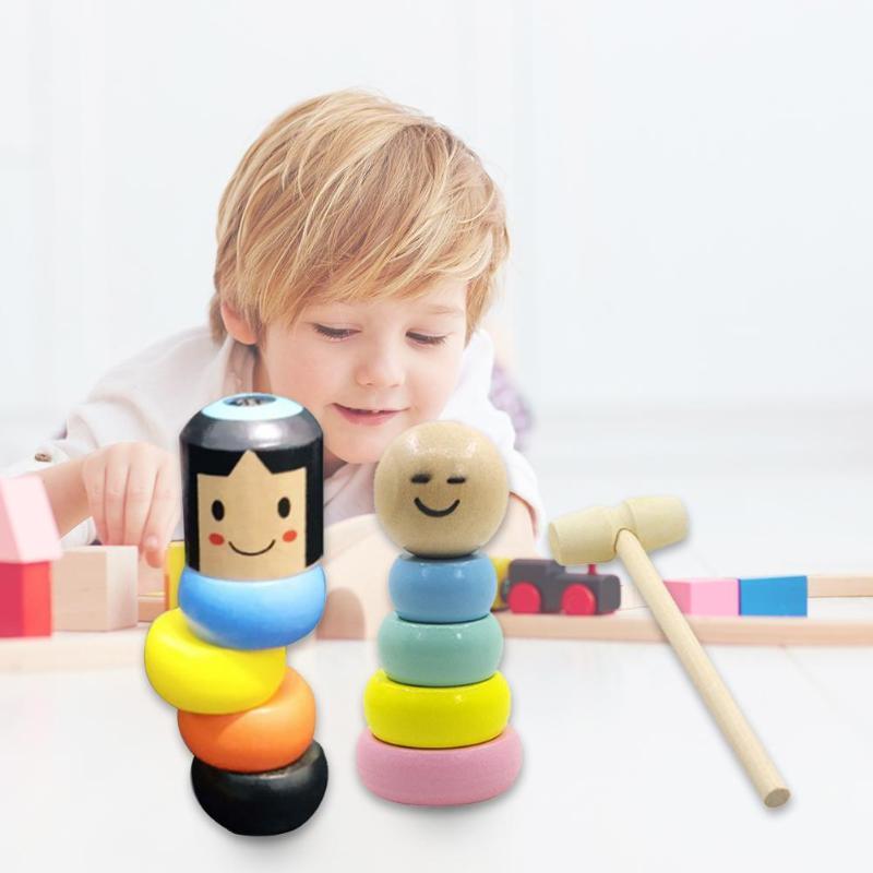 Udødelig Daruma Trælegetøj