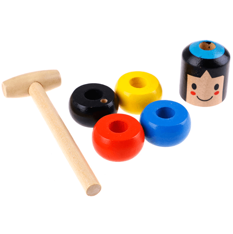 Udødelig Daruma Trælegetøj