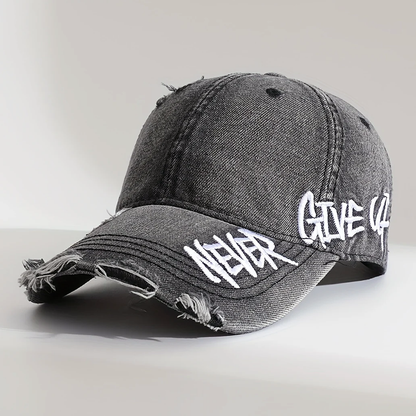 Unisex Baseball Cap Distressed Style for Casual Looks 1