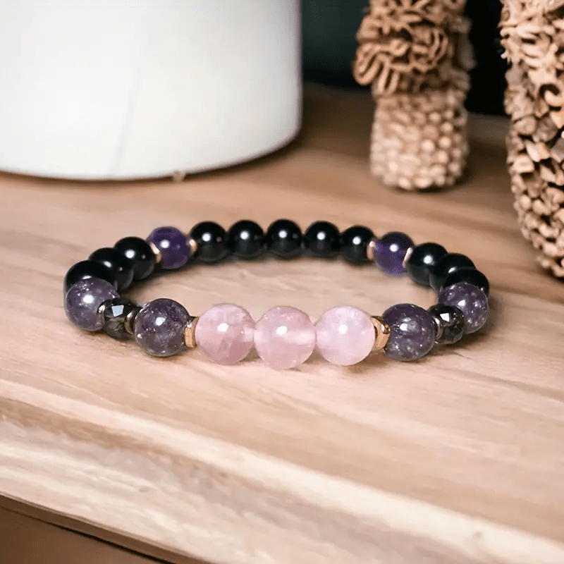 Unisex Beaded Bracelet Aurora Design 1