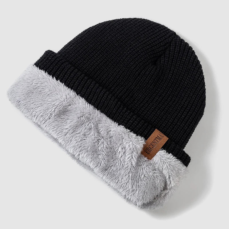 Unisex Beanie Med Fleeceforing Afslappet Stil 5