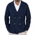 Unisex Dobbeltbundet Cardigan Klassisk Stil 0