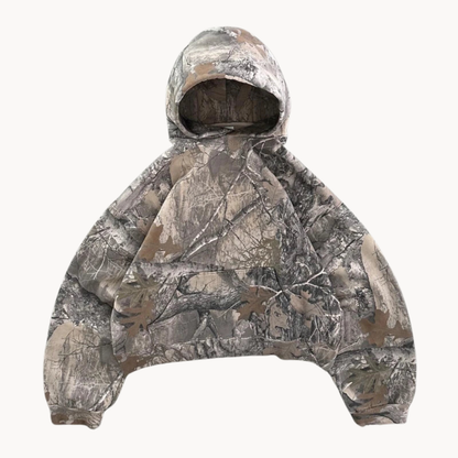 Unisex Hættetrøje i Camouflage Stil 0