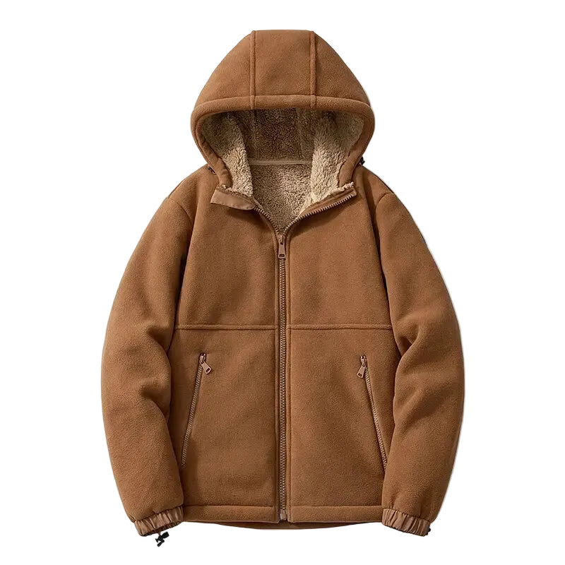 Unisex Hættetrøje med Vindtæt Design 0