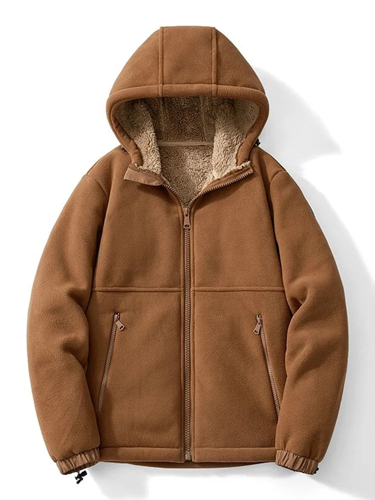 Unisex Hættetrøje med Vindtæt Design 1