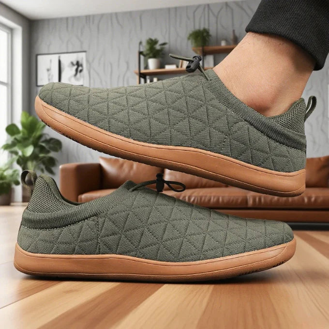 Unisex Komfortsko med Quiltet Design 2