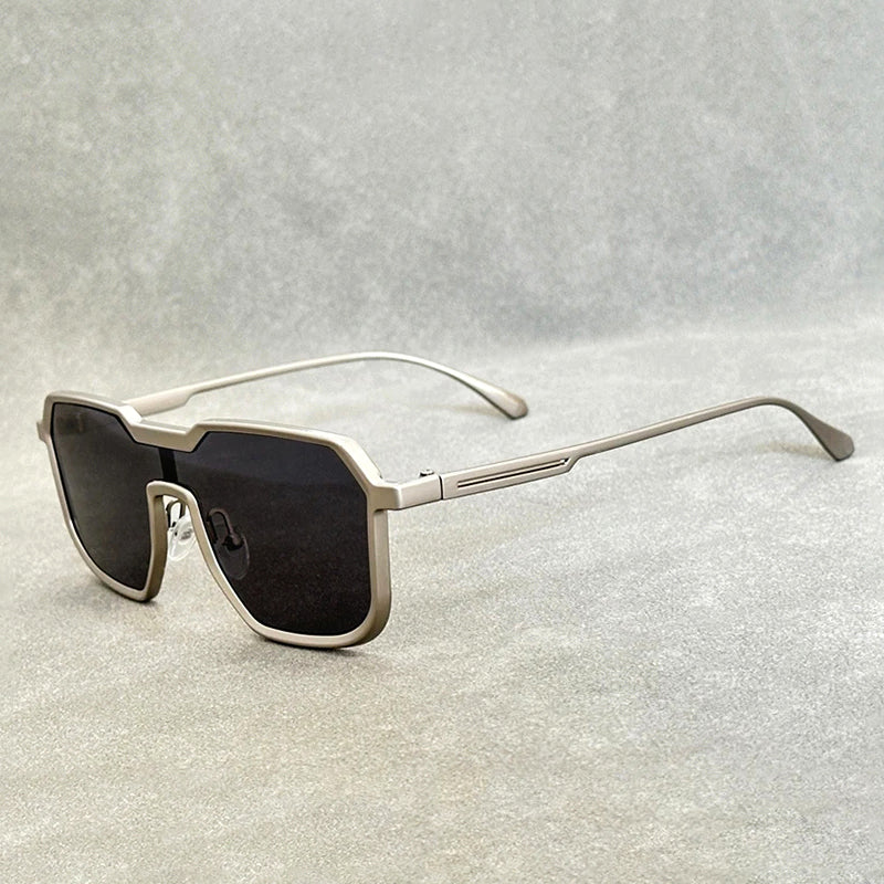 Unisex Metal Solbriller Retro Stil med UV400 Beskyttelse 2