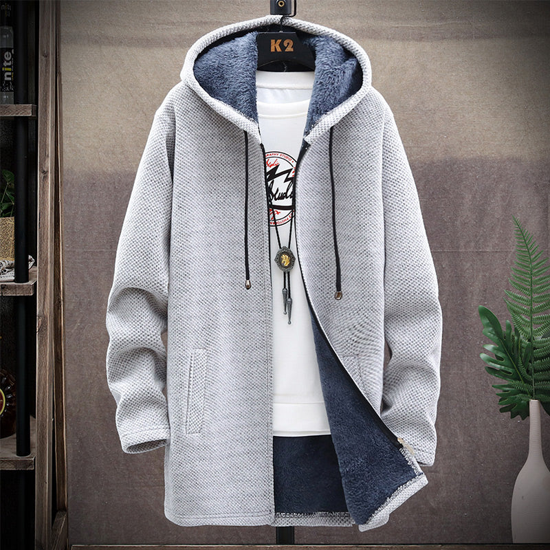 Unisex Oversized Hættetrøje med Lynlås 1