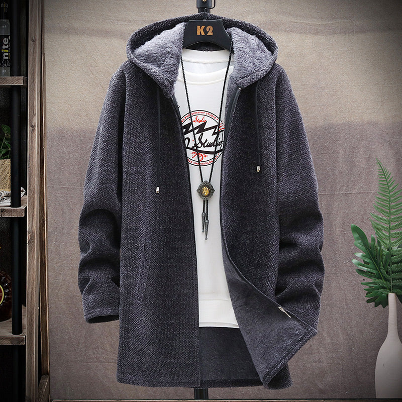Unisex Oversized Hættetrøje med Lynlås 4