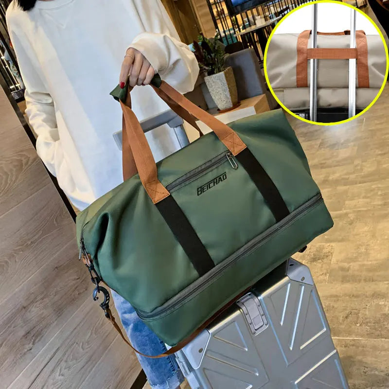 Unisex Rejsetaske med Våd og Tør Adskillelse 2