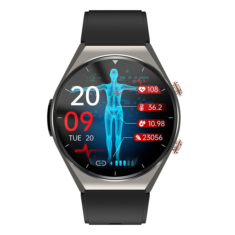 Unisex Smartwatch med EKG og Blodsukkerfunktion til Sundhedsovervågning 2