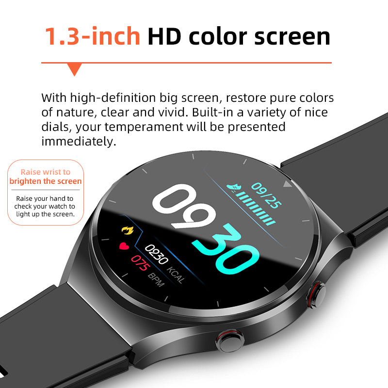 Unisex Smartwatch med EKG og Blodsukkerfunktion til Sundhedsovervågning 3