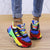 Unisex Sneakers Farverigt Design Komfortabel og Fleksibel 1
