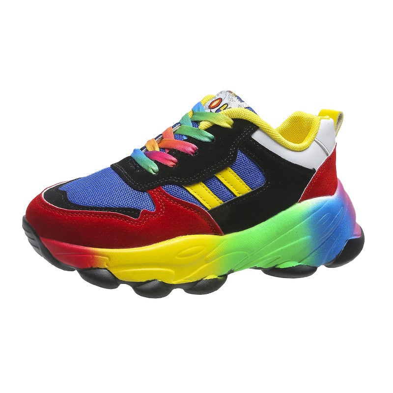 Unisex Sneakers Farverigt Design Komfortabel og Fleksibel 5