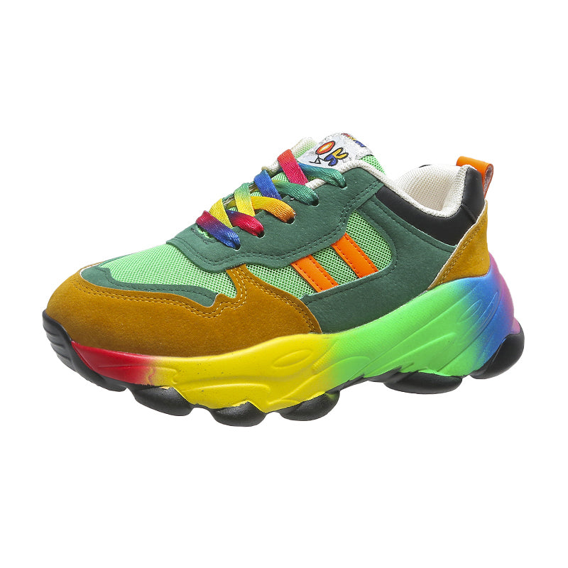 Unisex Sneakers Farverigt Design Komfortabel og Fleksibel 8