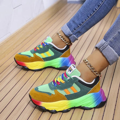 Unisex Sneakers Farverigt Design Komfortabel og Fleksibel 9
