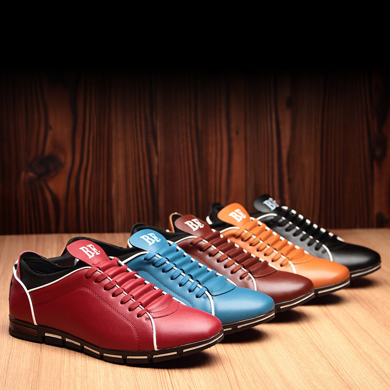 Unisex Sneakers Læderlook Moderne Komfortable 5