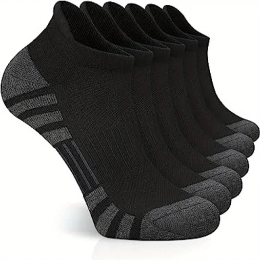 Unisex Sneakersokker Åndbare - 6 Par Til Aktiv Livsstil 0