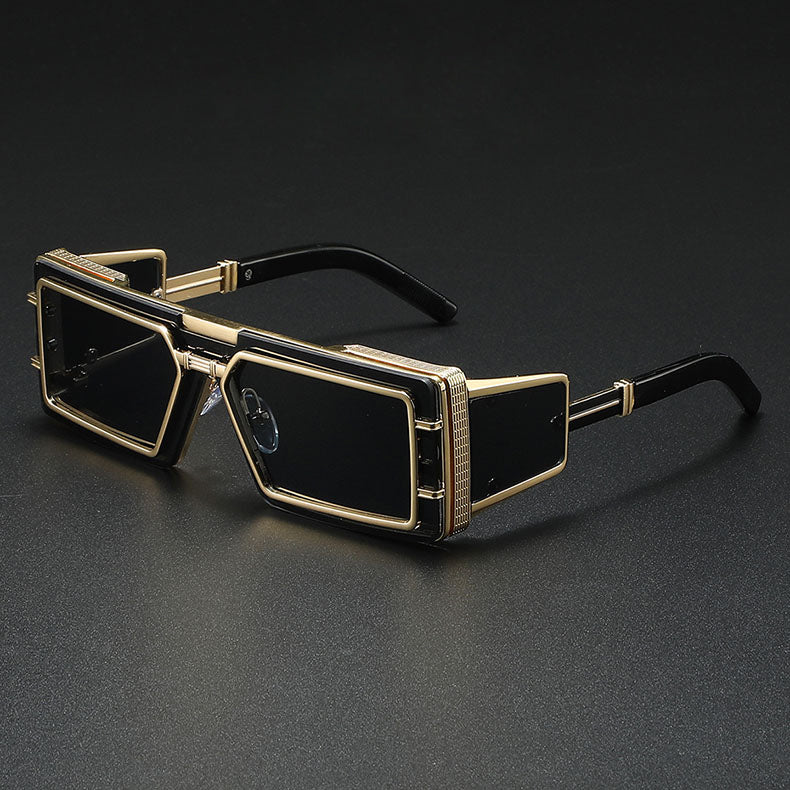 Unisex Solbriller Firkantet Design Med UV400 Beskyttelse 2