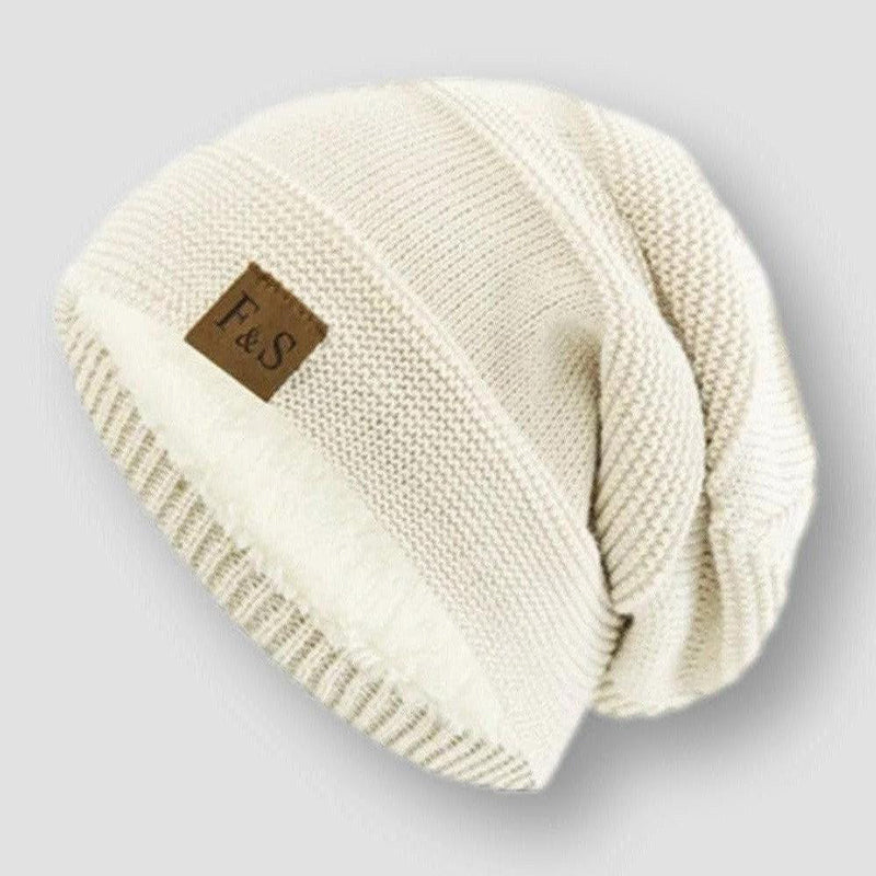Unisex Strik Beanie med Slouch Pasform 4