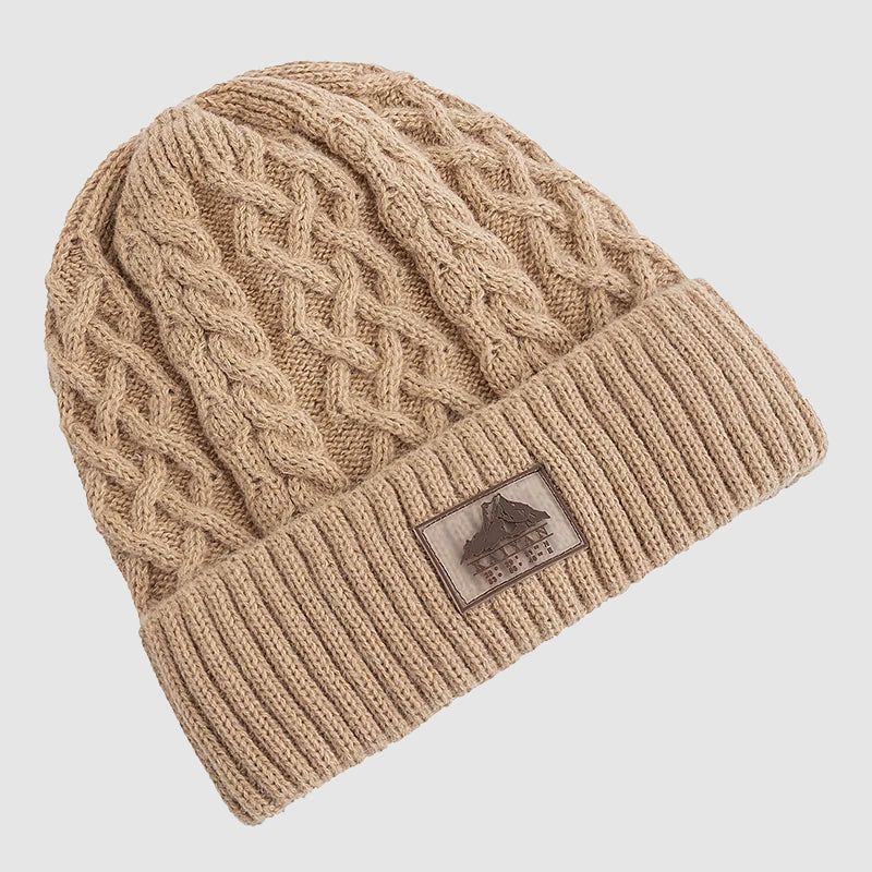 Unisex Strikket Hue Med Fold-Over Manchette 5