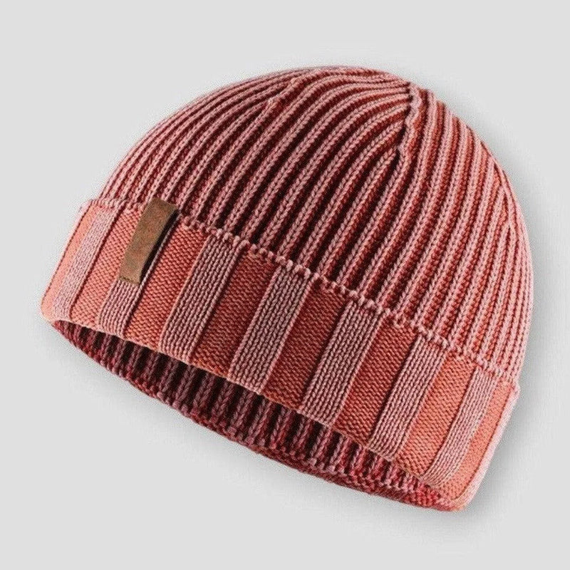 Unisex Strikket Hue med Retro Charme 2