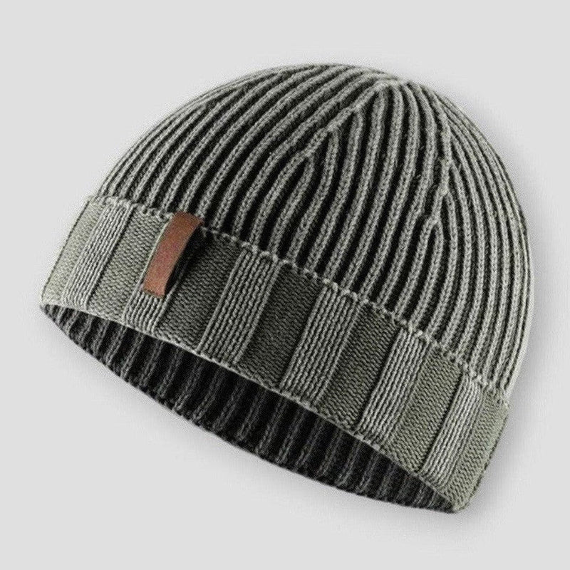 Unisex Strikket Hue med Retro Charme 3