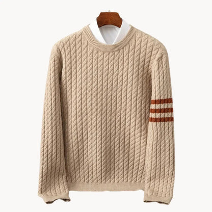Unisex Strikket Sweater med Crewneck 10