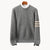 Unisex Strikket Sweater med Crewneck 9