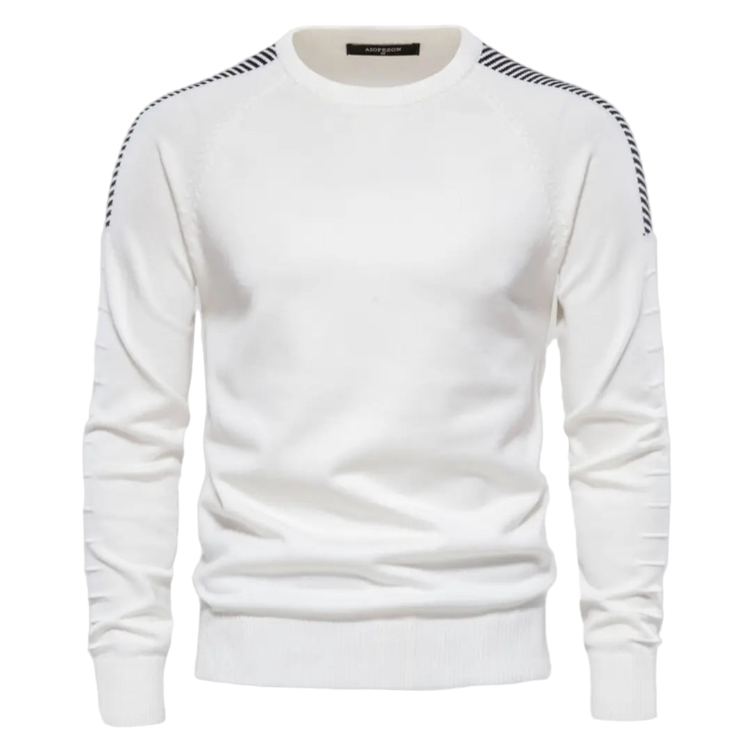 Unisex Sweater Tidløs Design Med Behagelig Pasform 0
