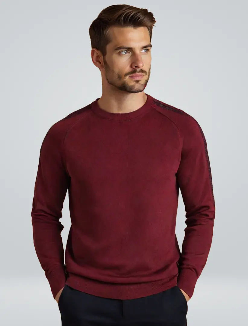 Unisex Sweater Tidløs Design Med Behagelig Pasform 1