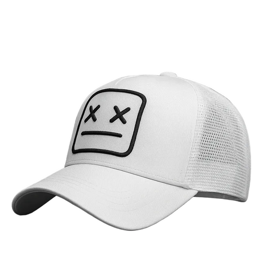 Unisex Trucker Cap Med Broderet Design Og Justerbar Lukning 0