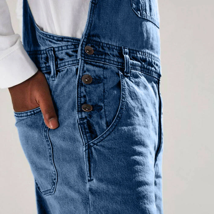 Unisex Utility Overalls Urban Style 5