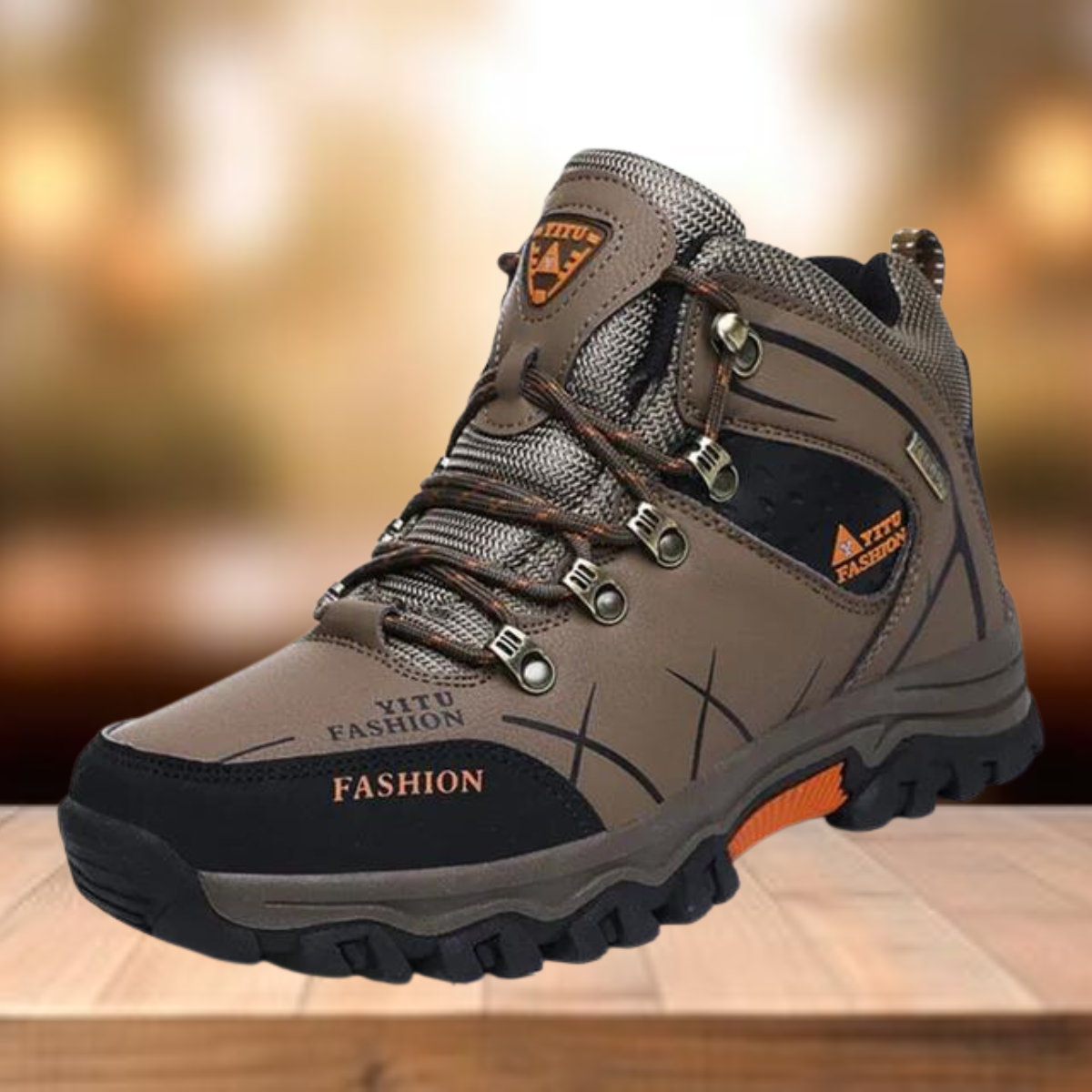 Unisex Vandrestøvler med Skridsikker Sål 4