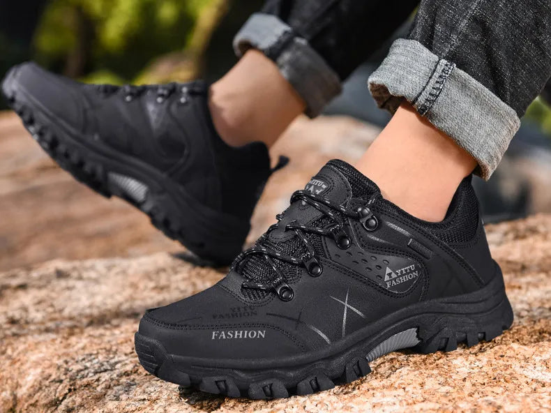 Unisex Vandrestøvler med Skridsikker Sål 9