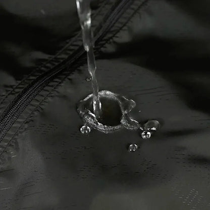 Unisex Vandtæt Jakke med Solbeskyttelse og Lynlås i Polyester 2